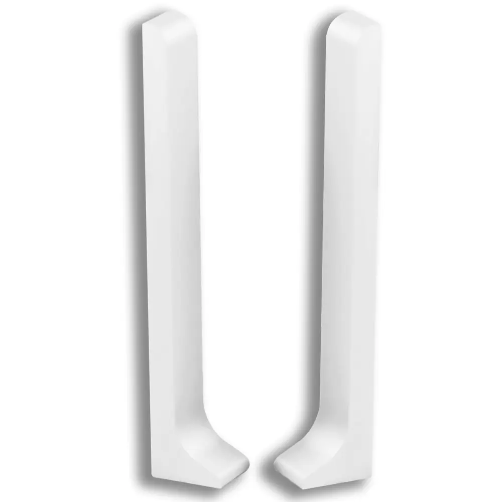 Заглушки (пара) 40мм белые